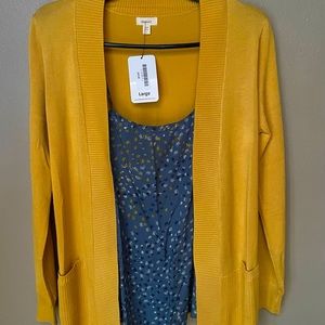 Sweater and tank set from Betsy Boo Boutique